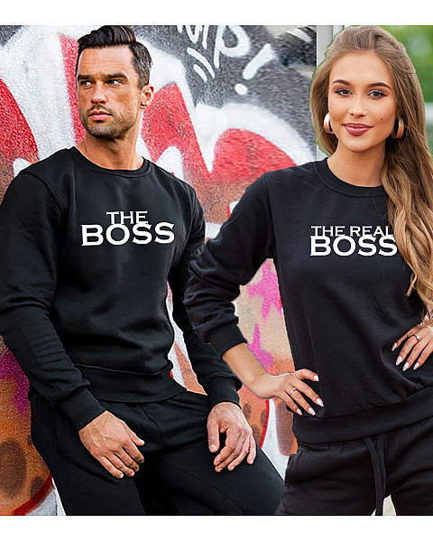 Juodas megztinis RealBoss