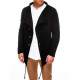 Sale Stylish black mens sweater with buttons on the front Bandit B310 - Action Sale Stylish black mens sweater with buttons on the front Bandit B310