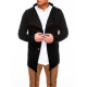 Sale Stylish black mens sweater with buttons on the front Bandit B310 - Action Sale Stylish black mens sweater with buttons on the front Bandit B310