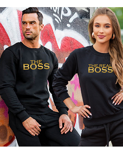 Juodas megztinis RealBoss