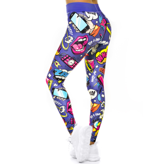 Colourful women's leggings Mody O/20757