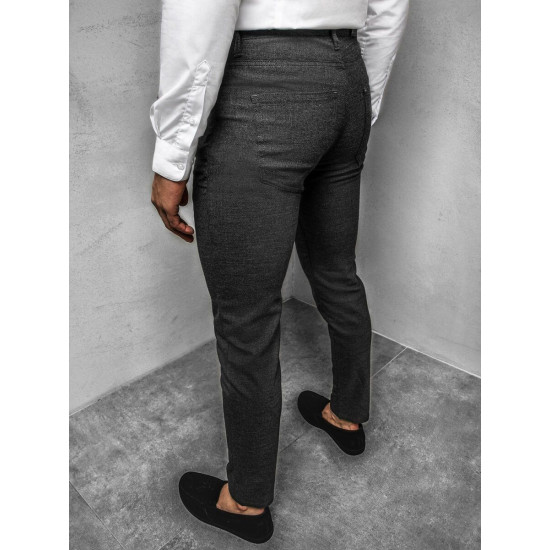 Sale mens dark grey trousers Luki DJ/5612 - Action Sale mens dark grey trousers Luki DJ/5612