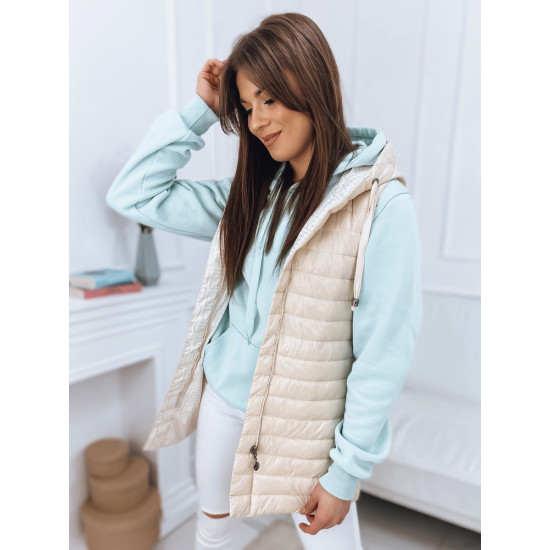 Brown vest for women Lula TY2664 - Action Brown vest for women Lula TY2664