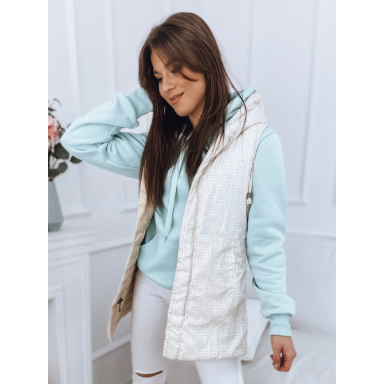 Brown vest for women Lula TY2664 - Action Brown vest for women Lula TY2664