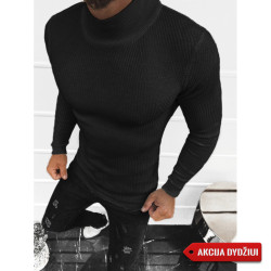 Akcija Juodas vyriškas megztinis Agor
