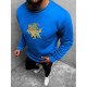 Blue jumper Vytis (golden) 2001-10 - Notes for men Blue jumper Vytis (golden) 2001-10