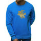 Blue jumper Vytis (golden) 2001-10 - Notes for men Blue jumper Vytis (golden) 2001-10