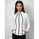 Womens white jumper Sater JS/HH020/45 - Jumpers Womens white jumper Sater JS/HH020/45