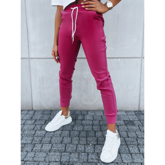 Pink casual trousers Mumer UY1633 - Jeans and Trousers Pink casual trousers Mumer UY1633