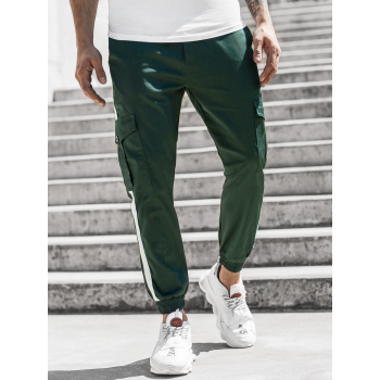 Dark green men's yogurt Trust