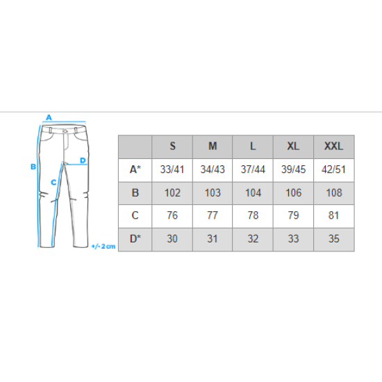 Tamsiai mėlynos kelnės Koter V1 OM-PACP-0120 - Kelnės Tamsiai mėlynos kelnės Koter V1 OM-PACP-0120