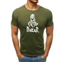 Chaki vyriški marškinėliai Dakar