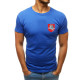 Šviesiai mėlyni vyriški marškinėliai Herbas JS/712005