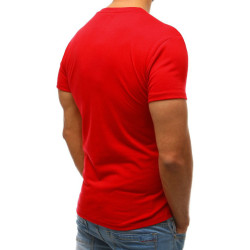 Raudoni vyriški marškinėliai Širdis