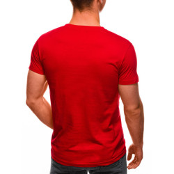 Sarkans vīriešu krekls Just do nothing