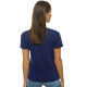 Womens dark blue T-shirt Pikčiūrna JS/SD211 - T-shirt Womens dark blue T-shirt Pikčiūrna JS/SD211