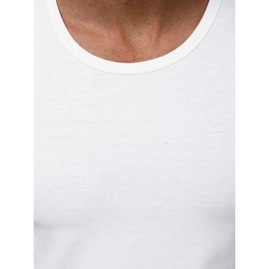 Vyriški berankoviai balti marškinėliai Romul JS/99002