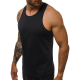 Men's sleeveless black T-shirt Romul JS/99002