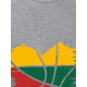 Gray mens t-shirt Širdis JS/712005 - T-shirt Gray mens t-shirt Širdis JS/712005