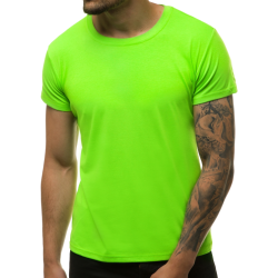 Zaļš neona vīriešu T-krekls Lika