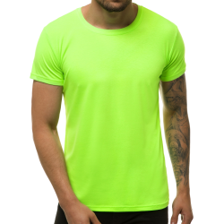 Vyriški marškinėliai ryškiai žalios spalvos Loget