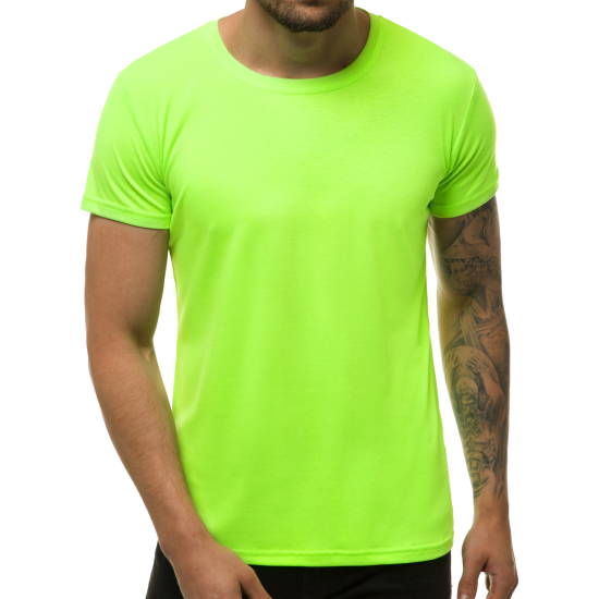 Men s t-shirt in bright green color Loget Pirktukas™