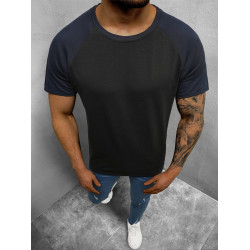 Vyriški juodi-mėlyni marškinėliai Dilan