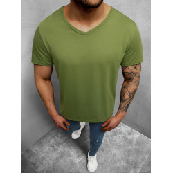 Vyriški chaki spalvos marškinėliai Dimel