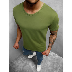 Vyriški chaki spalvos marškinėliai Dimel