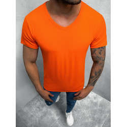 Vyriški oranžinės spalvos marškinėliai Dimel