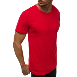 Vyriški raudonos spalvos marškinėliai Roker