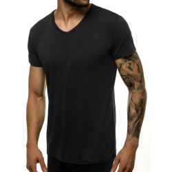 Vyriški juodos spalvos marškinėliai Karte