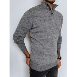 Vyriškas šviesiai pilkas megztinis Neon