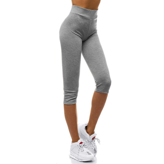 Naisten leggingsit harmaa Sim JS/1045/A3 - Farkut ja housut Naisten leggingsit harmaa Sim JS/1045/A3