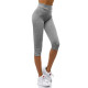 Naisten leggingsit harmaa Sim JS/1045/A3 - Farkut ja housut Naisten leggingsit harmaa Sim JS/1045/A3