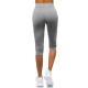 Naisten leggingsit harmaa Sim JS/1045/A3 - Farkut ja housut Naisten leggingsit harmaa Sim JS/1045/A3