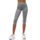 Naisten leggingsit harmaa Sim JS/1045/A3 - Farkut ja housut Naisten leggingsit harmaa Sim JS/1045/A3