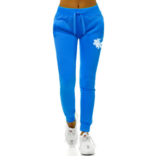 Womens blue casual trousers VYTIS JS/CK01 - Jeans and Trousers Womens blue casual trousers VYTIS JS/CK01