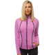 Women's hoodless jumper in light purple Lena JS/YW06009 - Action Women's hoodless jumper in light purple Lena JS/YW06009
