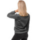 Dark gray womens jumper without a hood No ProbLama JS/W01 - Jumpers Dark gray womens jumper without a hood No ProbLama JS/W01 Premium