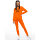 Womens orange jumper MAMA JS/W01 - Jumpers Womens orange jumper MAMA JS/W01