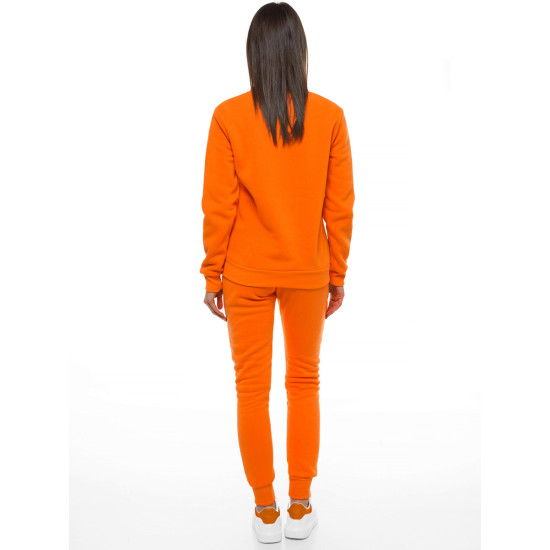 Womens orange jumper MAMA JS/W01 - Jumpers Womens orange jumper MAMA JS/W01