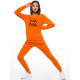 Womens orange jumper MAMA JS/W01 - Jumpers Womens orange jumper MAMA JS/W01