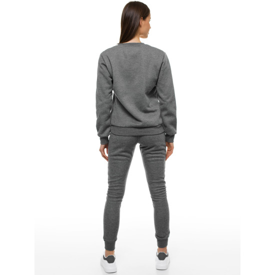 Womens gray jumper MAMA JS/W01 - Jumpers Womens gray jumper MAMA JS/W01