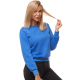 Womens light blue jumper Kober JS/W01 - Jumpers Womens light blue jumper Kober JS/W01