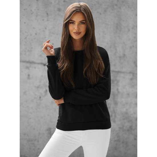 Womens black jumper Kober JS/W01 - Jumpers Womens black jumper Kober JS/W01