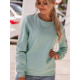Womens mint coloured jumper Kober JS/W01 - Jumpers Womens mint coloured jumper Kober JS/W01