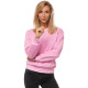 Womens pink jumper Kober JS/W01 - Jumpers Womens pink jumper Kober JS/W01