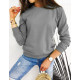 Women's gray sweater Spring