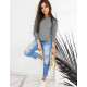 Womens gray sweater Spring BY0593 - Jumpers Womens gray sweater Spring BY0593